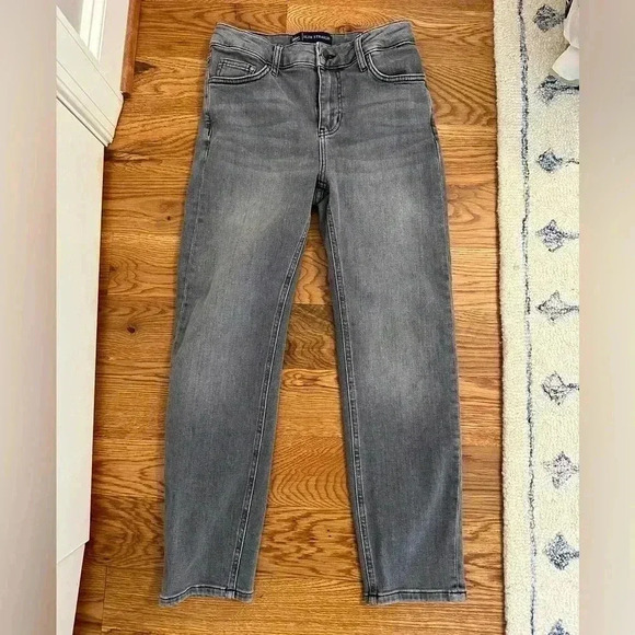 Boden Denim Slim Straight Jeans Gray Wash Size 4R - Picture 1 of 12